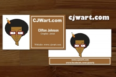business  cards of cjwart.com